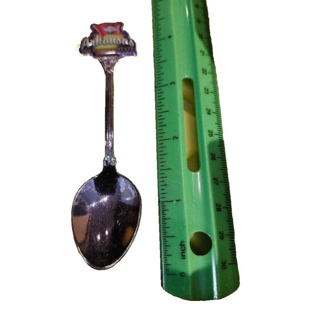 JT1 Vintage Collectible Arkansas State Souvenir Spoon